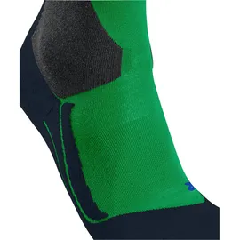 Falke Herren Skisocken SK4 Advanced M Kh Wolle Funktionsmaterial warm dünn 1 Paar, Grün Grass Green 7014-O, 39-41