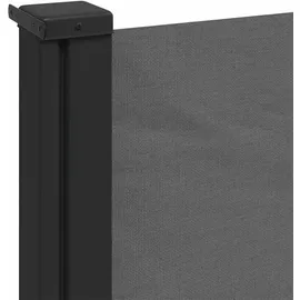 vidaXL Seitenmarkise Ausziehbar 117 x 300 cm Anthrazit Polyester