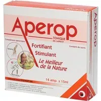 Aperop Fortifiant stimulant le meilleur de la nature Ampoule(S) 14x15 ml