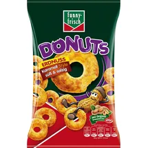 Funny-Frisch Erdnussflips Donuts Karamell, 110g