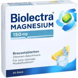 Hermes Arzneimittel Biolectra Magnesium 150 mg Zitrone Brausetabletten