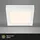 Briloner Leuchten GmbH & Co. KG GLOBO LED-Deckenleuchte 12W eckig weiß