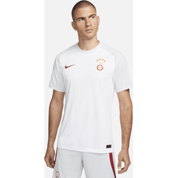 Galatasaray 2023/24 Away Nike Dri-FIT Kurzarm-Fußballoberteil für Herren - Weiß, L