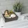 Lemodo Zimmerbrunnen mit LED-Beleuchtung und Buddha, Feng Shui Dekobrunnen mit kleinem ZEN Garten