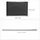 Relaxdays Schmutzfangmatte 90 x 60 cm Grau/Schwarz