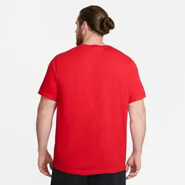 Nike Sportswear Freizeit T-Shirt Herren 657 university red/white XL