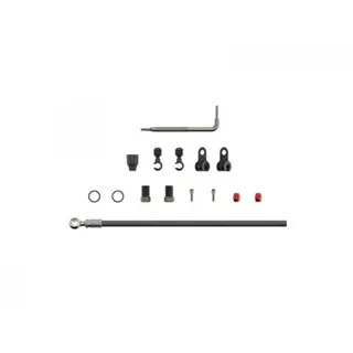 Sram Unisex – Erwachsene Scheibenbremsleitungs Bremsleitungs Kit, Silber, 2000 mm