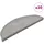 vidaXL Stufenmatten 30 Stk. 56x17x3 cm Hellgrau Halbrund