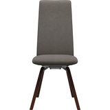 Stressless® Polsterstuhl Laurel, High Back, Größe M, mit schräggestellten Beinen in Walnuss grau