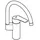 Grohe Eurosmart chrom, schwenkbarer, hoher Auslauf