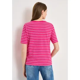 Cecil Rundhalsshirt Rosa XXL