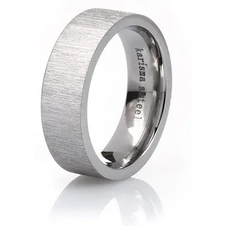 Karisma Trauring Karisma Edelstahl Ring Ehering - Trauring - Freundschaftsring - Silber Look JZ36487 - 49 (15.6)