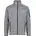 Herren Strick Fleece Grau 4XL Mann