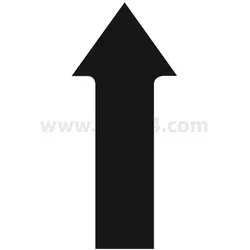 BSOKJ1 Georg Schlegel Bezeichnungsschild Grafik-Symbol Pfeil nach oben weiß _ 1 Stück