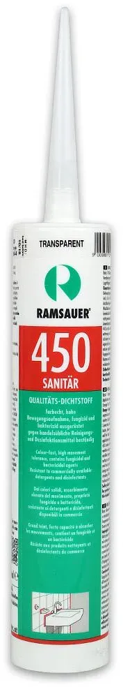 Sanitärsilikon 450 Ramsauer, verschiedene Varianten (Ausführung: transparent)