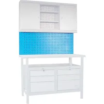 Güde Lochwand Metall 119 x 46 cm blau