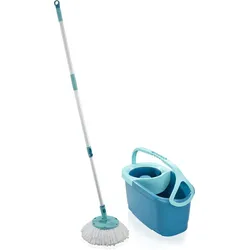 Leifheit Clean Twist Mop Ergo mobile Wischsystem & -eimer Einzeltank Blau