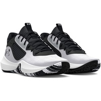 Under Armour Grade School Lockdown 6 white/black 38