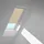 VELUX Rollo Sandbeige gepunktet, 4171, UK08 4171K (Farbe: - 4171K, Farbe Schiene: Premium