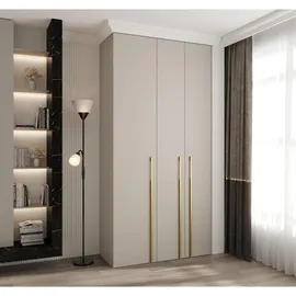 abiks möbel Drehtürenschrank COMO 120 x 245,5 x 50 cm Gold