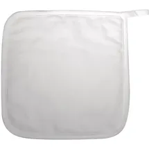 Rayher Topflappen, 19 x 19 cm, 2 Stück, waschbar, Schutz beim Kochen und Backen, ideal zum Bemalen