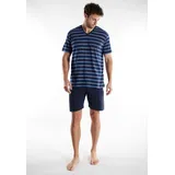 Götzburg Shorty Schlafanzug Blau XL
