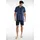 Götzburg Shorty Schlafanzug Blau XL