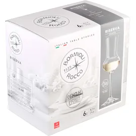 Bormioli Rocco Riserva Grappakelch Kristallglas 0,08 l 6 St.