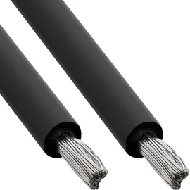 InLine Solar Installationskabel Meterware H1Z2Z2-K 4mm2 schwarz 100m