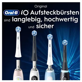 Oral-B iO Sanfte Reinigung Aufsteckbürste schwarz 4 St. 