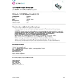 M5Stack K043 Mikrocontroller 1St.