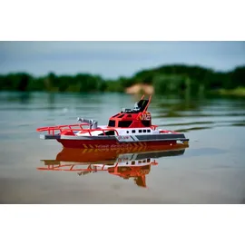 DICKIE RC-Boot Feuerwehrboot CH RTR rot
