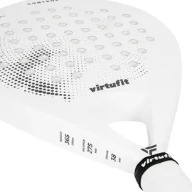 VirtuFit Control Padelschläger L0 Weiß/Schwarz