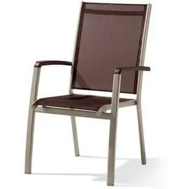 Sieger Bodega Stapelsessel 59 x 68 x 98 cm champagner/mocca