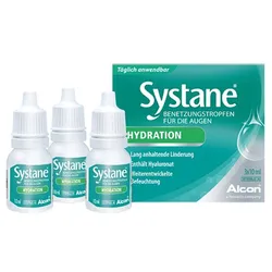 SYSTANE Hydration Benetzungstropfen für die Augen 3X10 ml