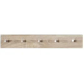 Sconto Wandgarderobe ¦ holzfarben ¦ MDF-Platte,Metall ¦ Maße (cm): B: 57 H: 8 T: 5.0