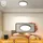 ZMH 3ER Deckenlampe 24W rund schwarz