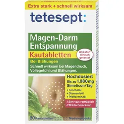 Tetesept Magen-Darm Entspannung Kautabletten