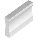 Möbelgriff LONA Silber matt eloxiert BA 32 mm Kommodengriff Schrankgriff von Junker Design