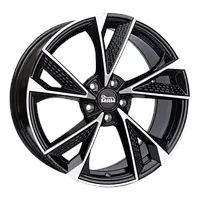 Mam Baby RS6 8 5x19 5x112 ET30 MB72 6 - BLACK FRONT POLISH - 19 112.0 30.0