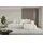 altdecor Ecksofa Cord 4-Sitzer Creme
