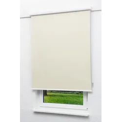 Lysel - Qualitätskassettenrollo Abdunkelung hellelfenbein, (B x H) 60cm x 175cm in beige/hellelfenbein
