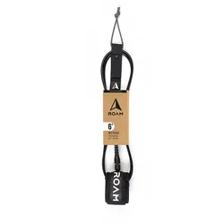 Roam Surfboard ECO Leash Recycelt 25, Farbe: Schwarz, Leash Längen: 7.0