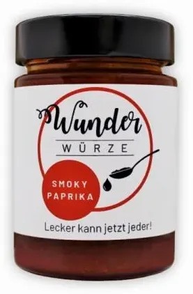 Wunderwürze, Smoky Paprika, 165g Glas