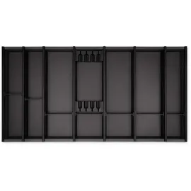 SOTech Cuisio Besteckeinsatz 1000 mm Transluzent-anthrazit Für Blum Legrabox