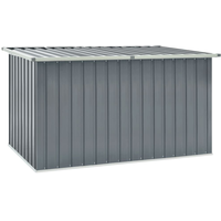 Gartenbox Aufbewahrungsbox Verzinkter Stahl Metall Gartengerätebox