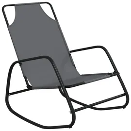 furnicato Schaukelliege 89 x 89 x 0 cm Grau