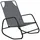 furnicato Schaukelliege 89 x 89 x 0 cm Grau
