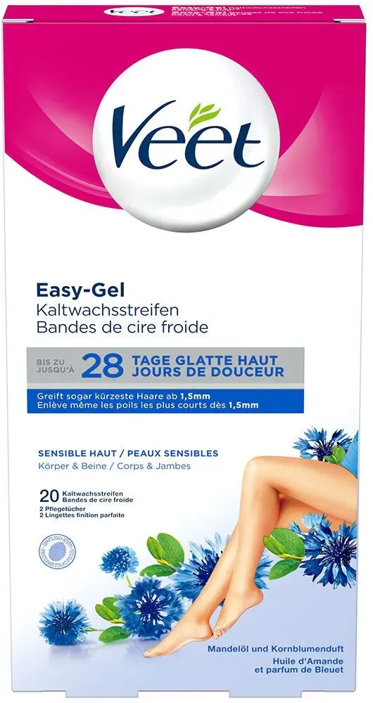 Veet® Hair Minimizer Enthaarungsstreifen Sensitive