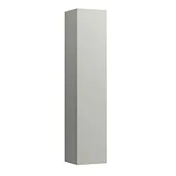 LAUFEN Kartell Seitenelement H4082880336411 165x35x33,5cm, Scharnier rechts, kieselgrau